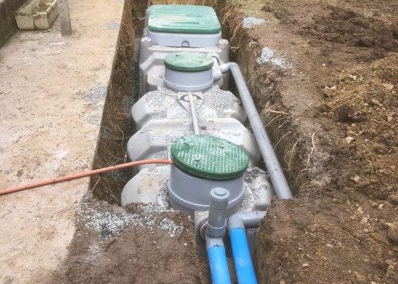 septic tank installation