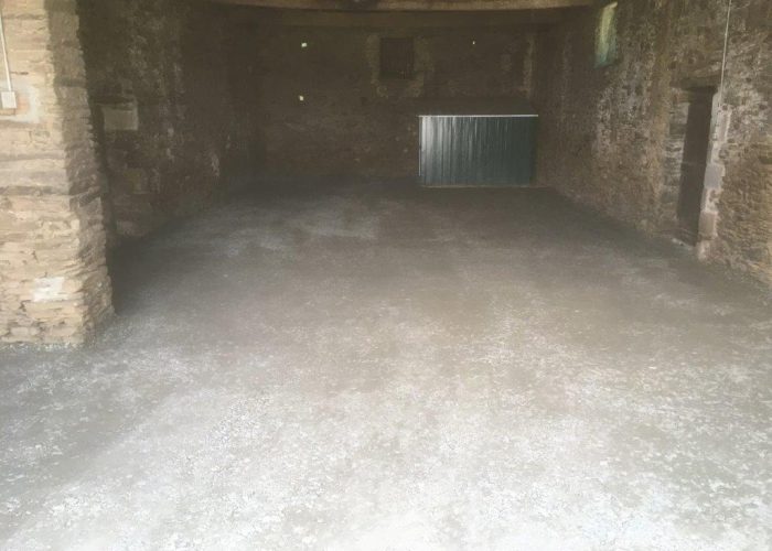 level basement area